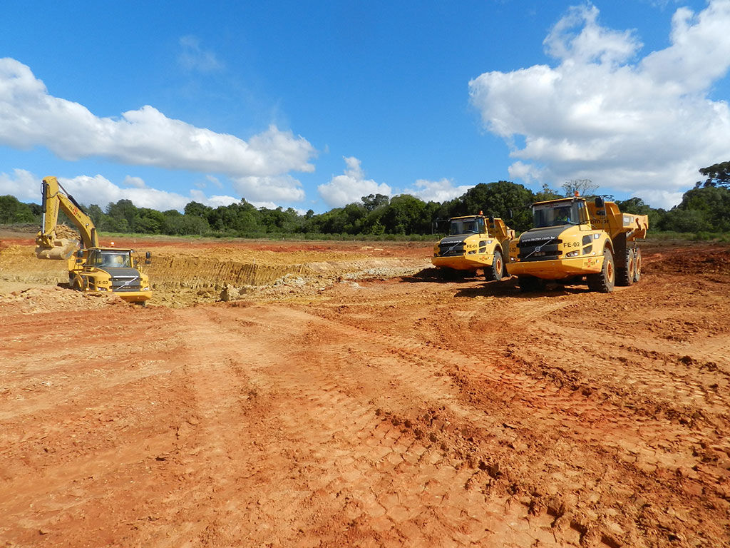 servicos da empresa bonança terraplanagem perfuracoes locacao de maquina em jarinu